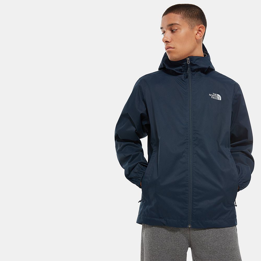 The North Face Hooded Jacket Mens Australia - The North Face Quest Navy Hiking (JTH-659183)